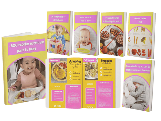 Cucharaditas de Amor: +500 Recetas y 5 BONOS para un Bebé Feliz y Saludable